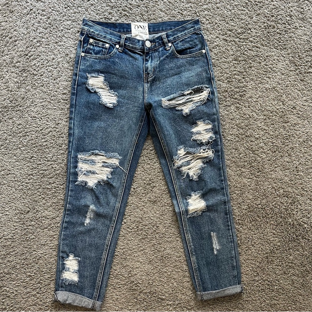 ONE TEASPOON awesome baggies distressed jeans
